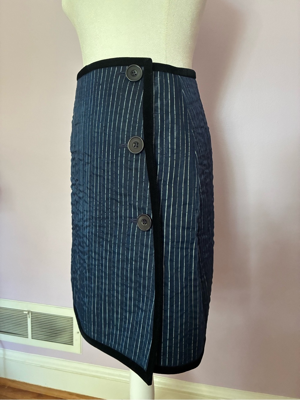 Larosin Tree Wrap-Around Mini Skirt